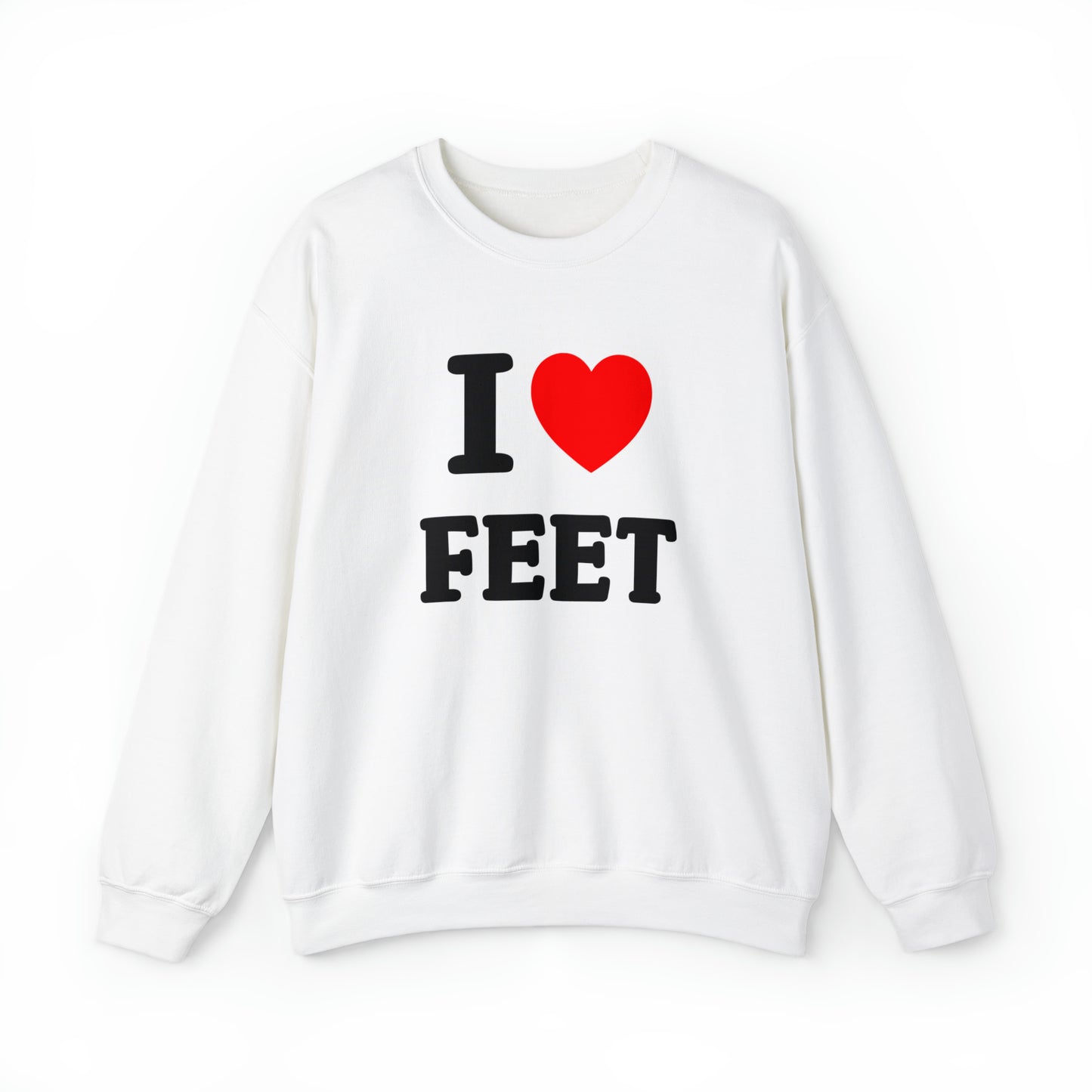 I Love Feet Crewneck