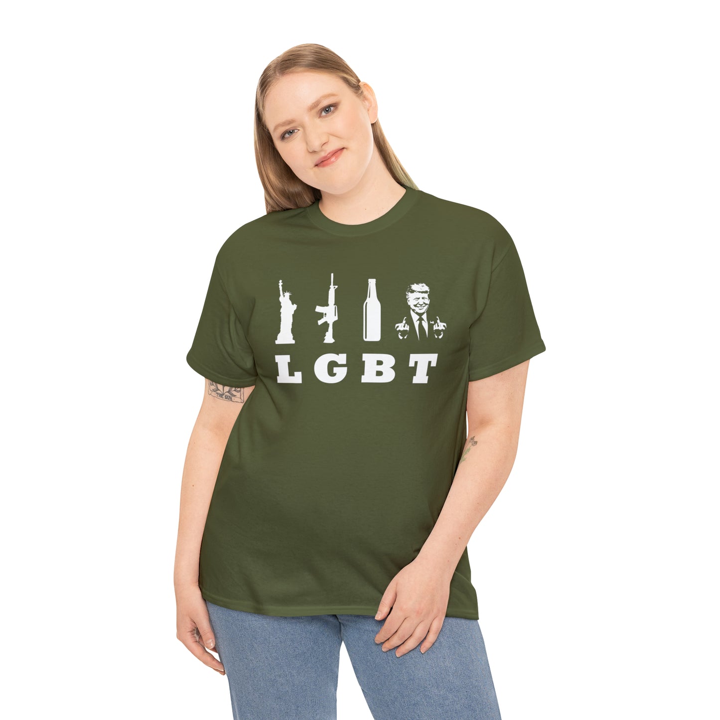 LGBT (Liberty Guns Beer Trump) Tee