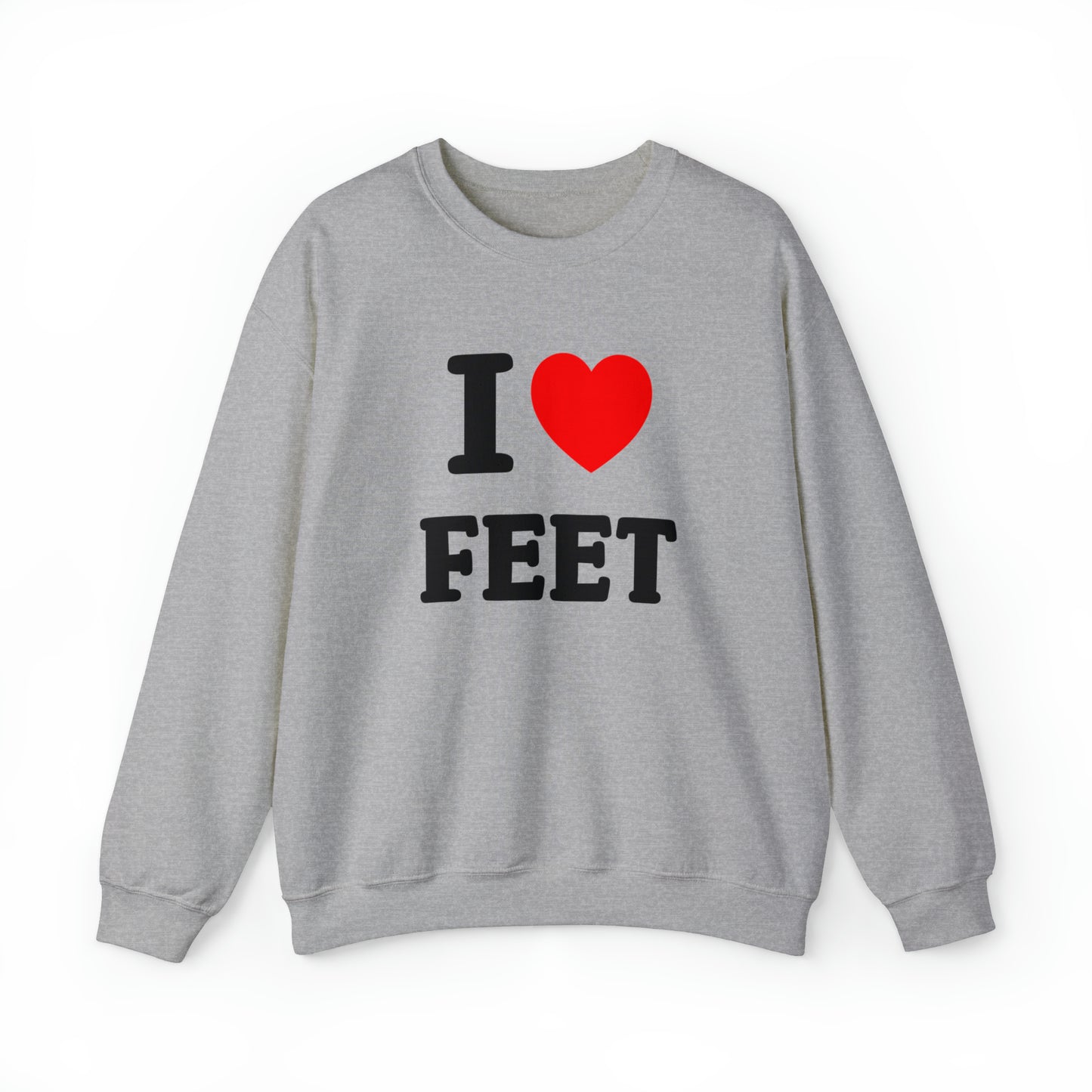 I Love Feet Crewneck