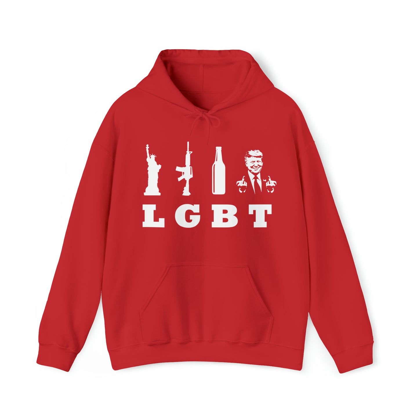 LGBT (Liberty Guns Beer Trump) Hoodie