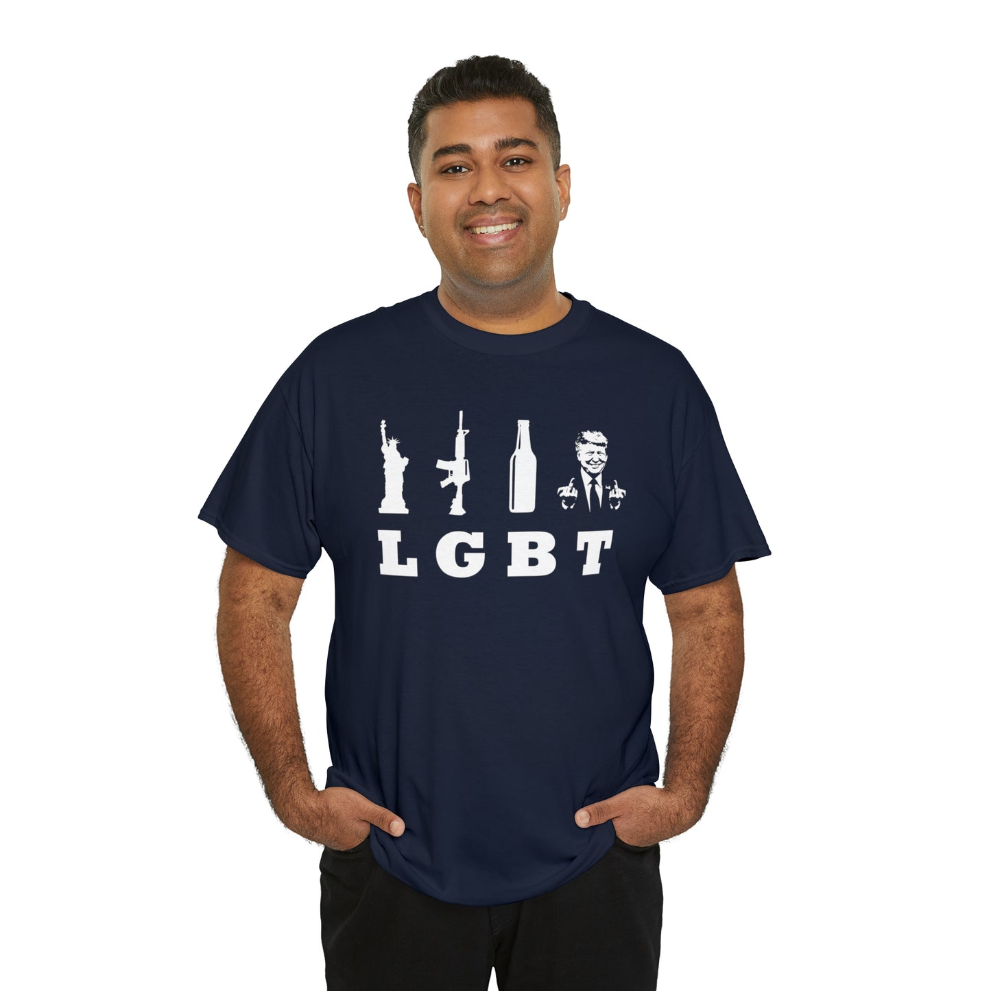 LGBT (Liberty Guns Beer Trump) Tee