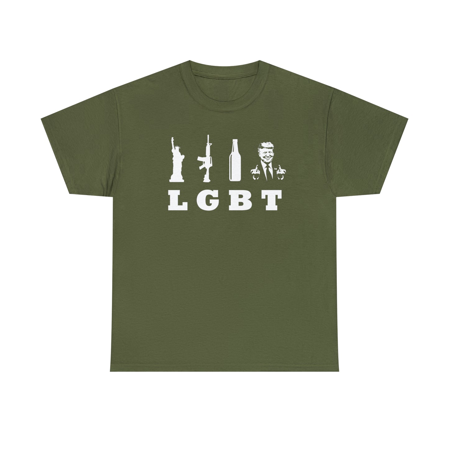 LGBT (Liberty Guns Beer Trump) Tee