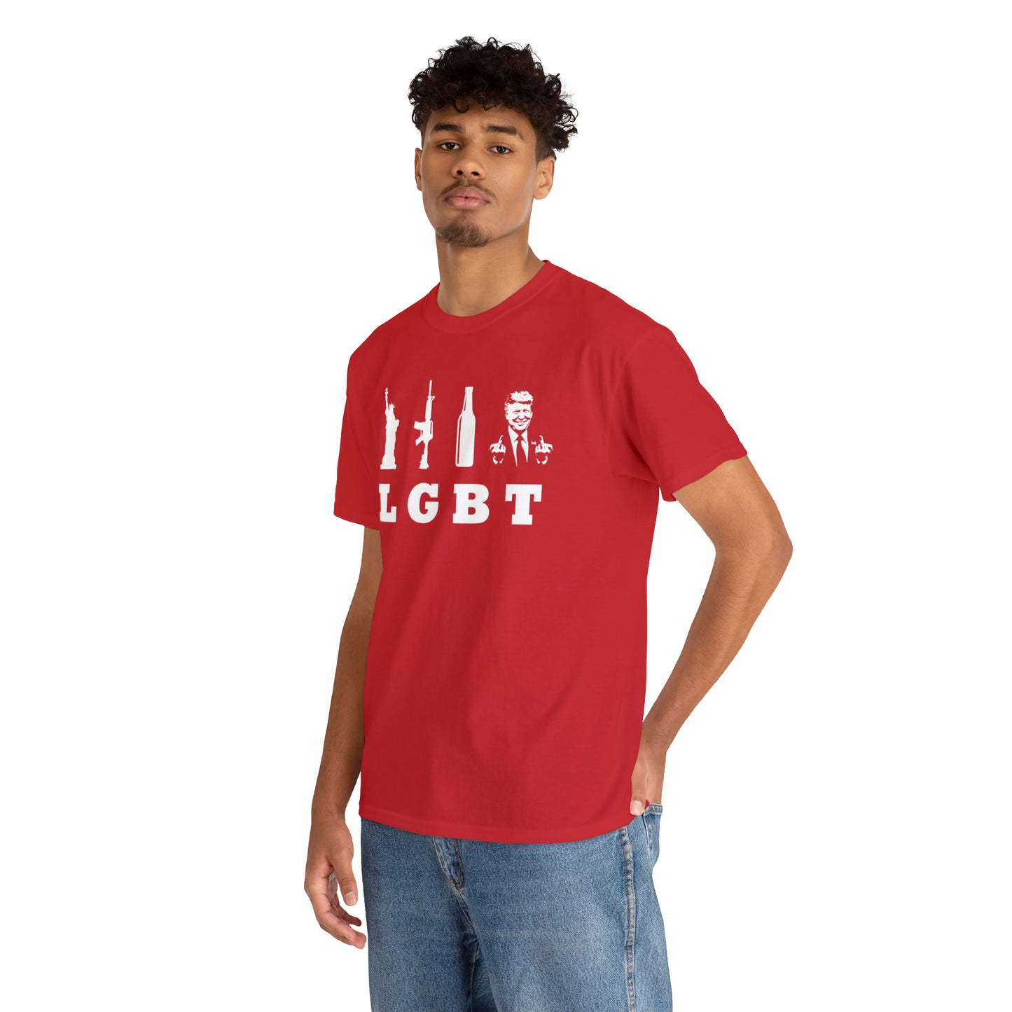 LGBT (Liberty Guns Beer Trump) Tee