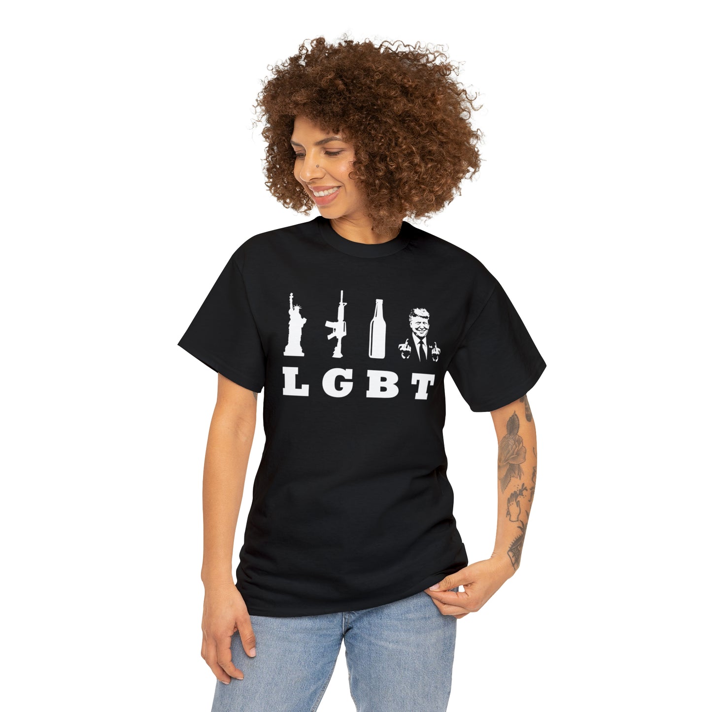 LGBT (Liberty Guns Beer Trump) Tee