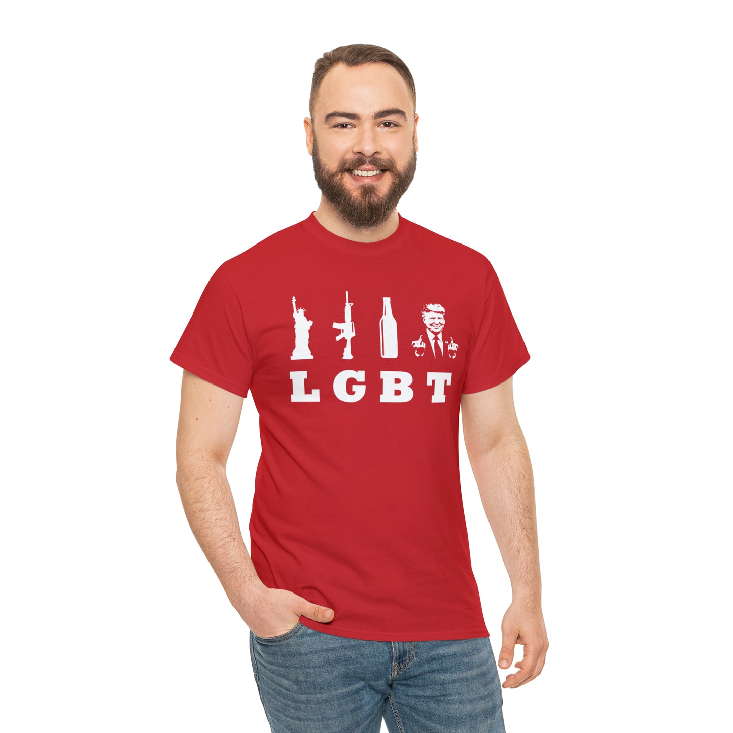 LGBT (Liberty Guns Beer Trump) Tee