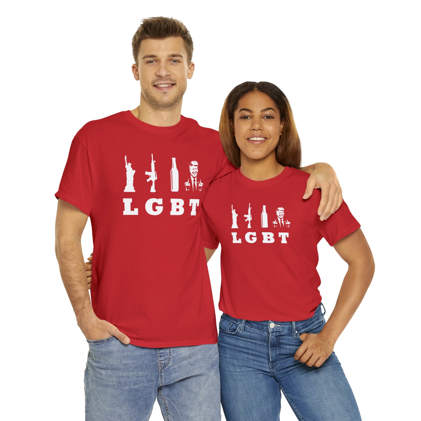 LGBT (Liberty Guns Beer Trump) Tee