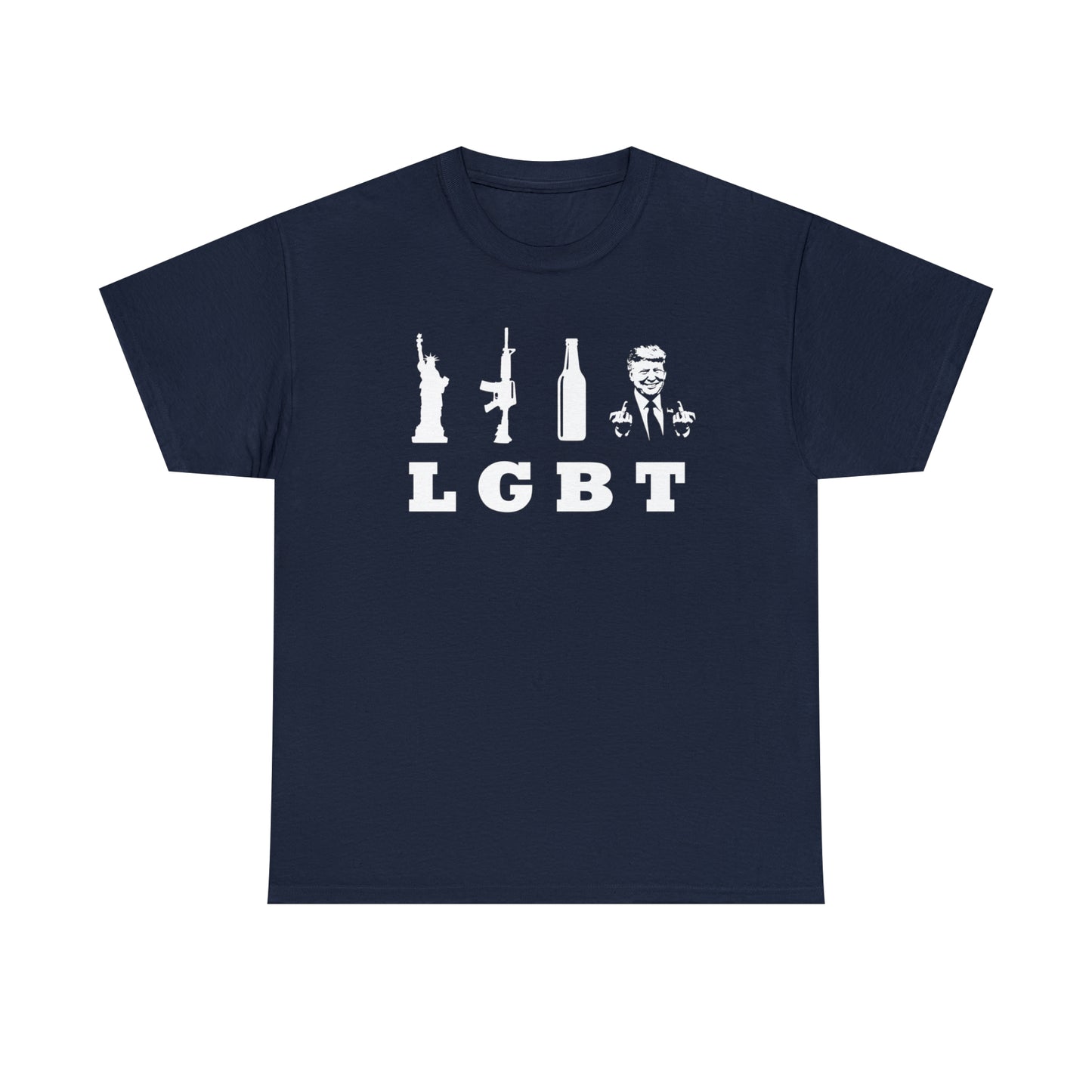 LGBT (Liberty Guns Beer Trump) Tee