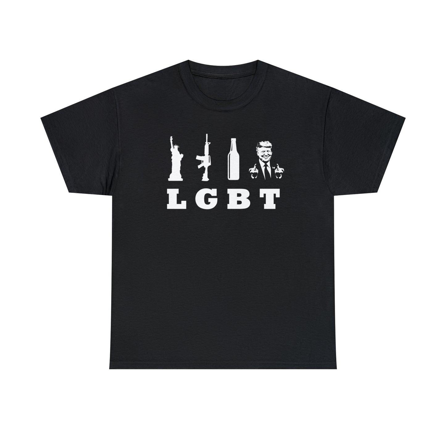 LGBT (Liberty Guns Beer Trump) Tee