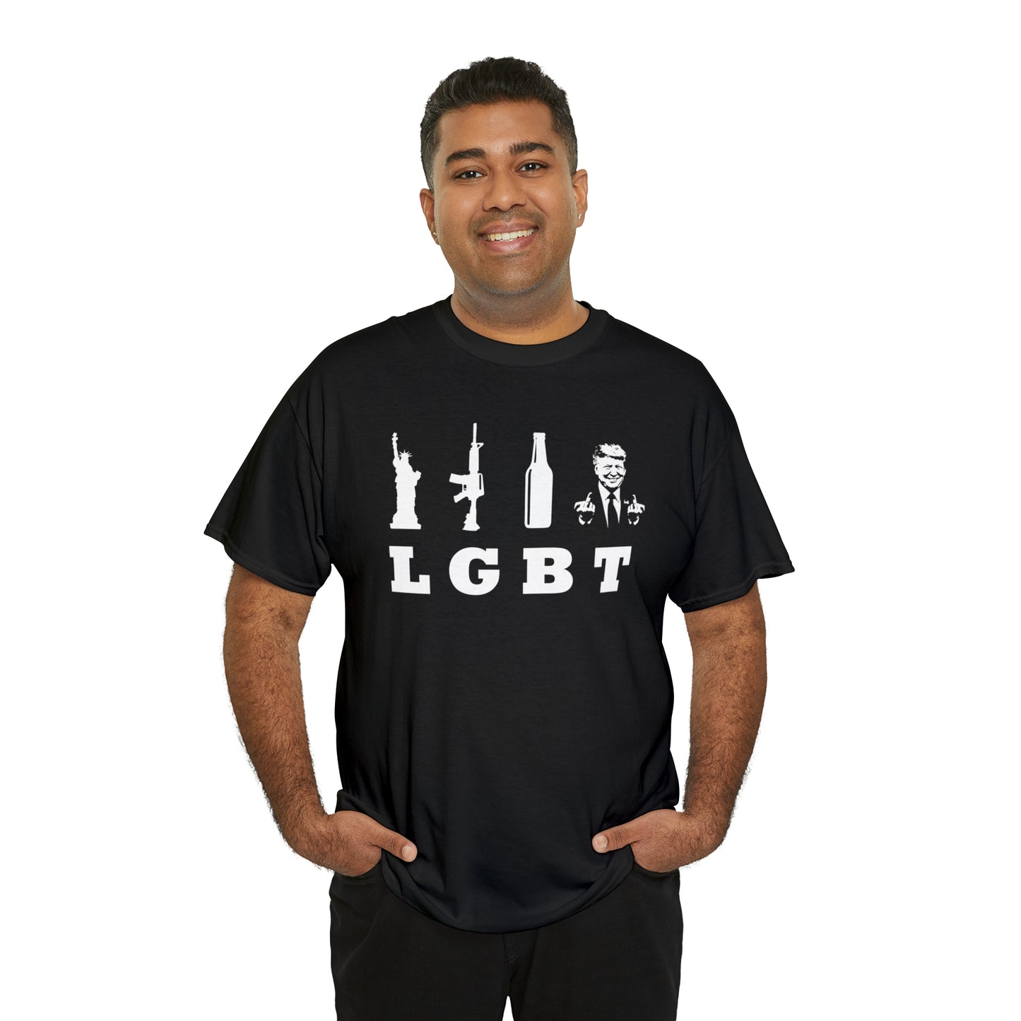 LGBT (Liberty Guns Beer Trump) Tee