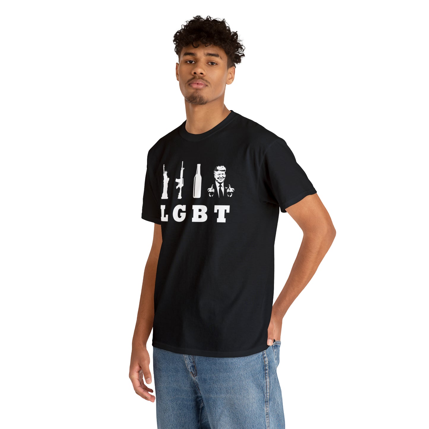 LGBT (Liberty Guns Beer Trump) Tee