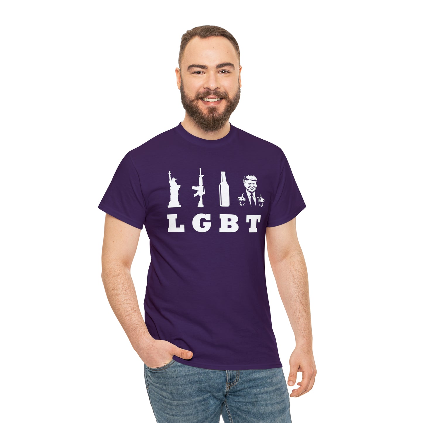 LGBT (Liberty Guns Beer Trump) Tee