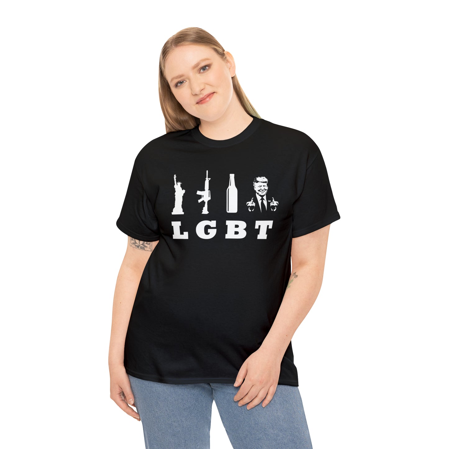 LGBT (Liberty Guns Beer Trump) Tee