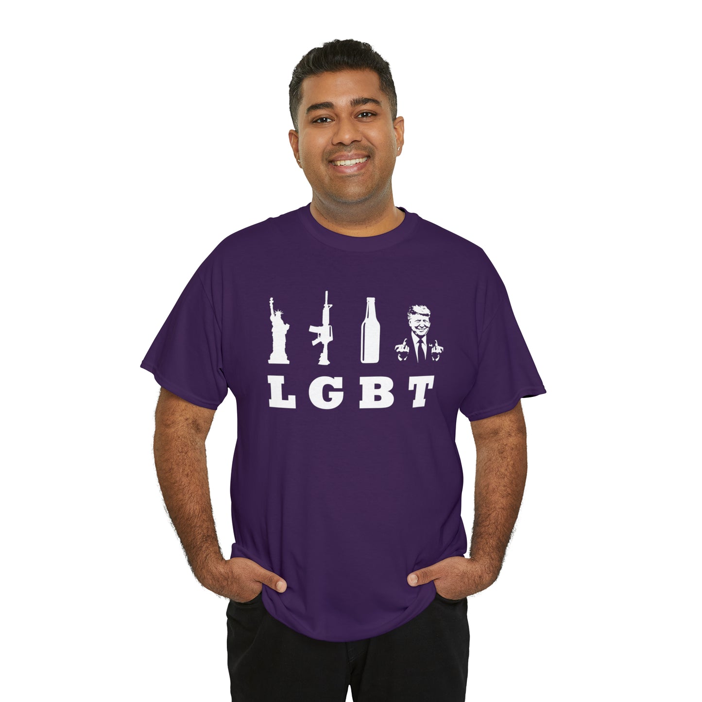 LGBT (Liberty Guns Beer Trump) Tee