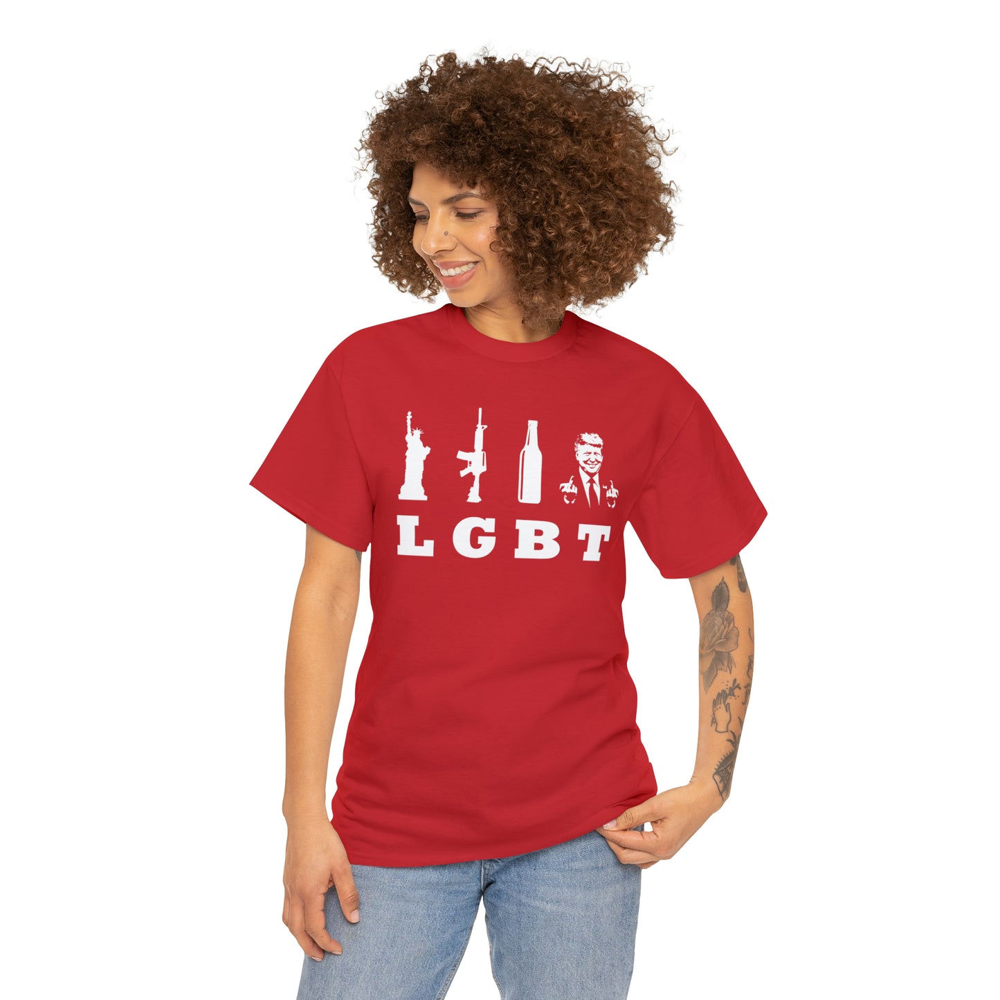 LGBT (Liberty Guns Beer Trump) Tee