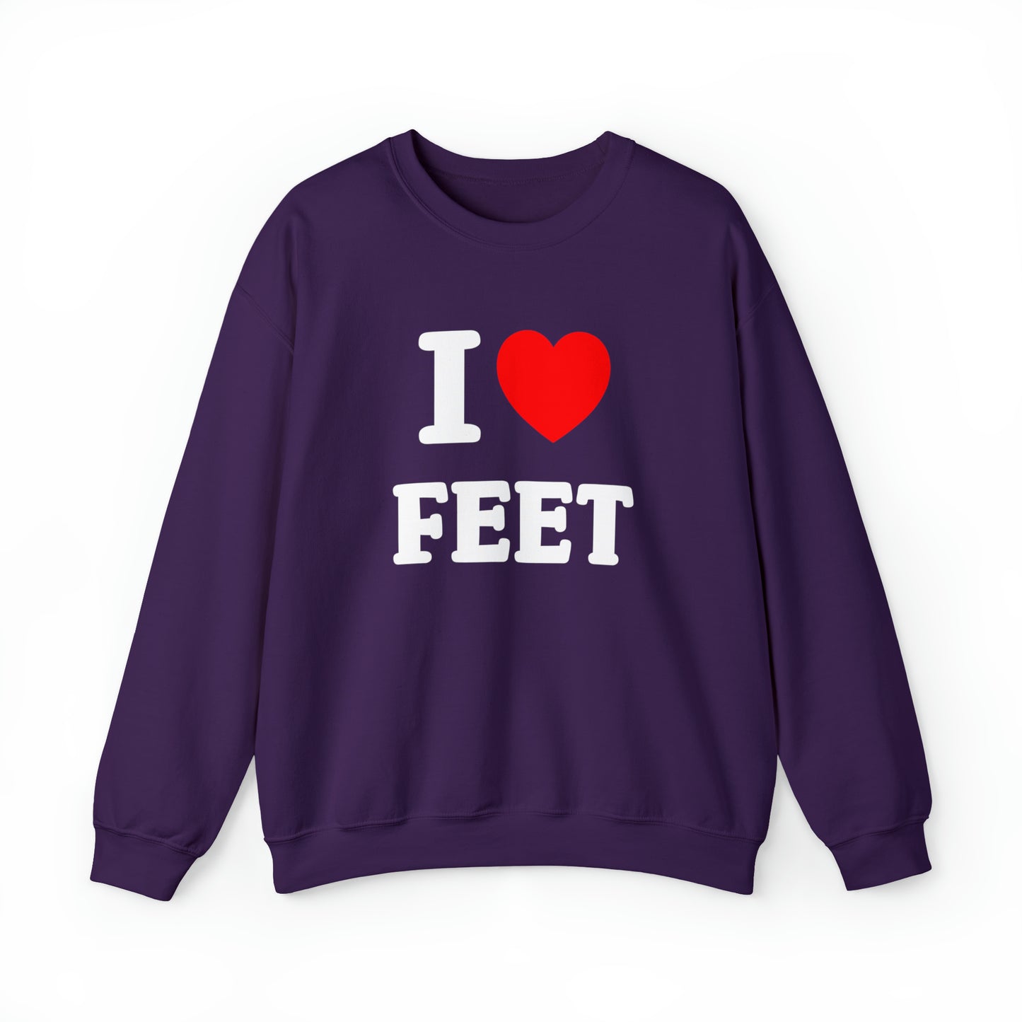 I Love Feet Crewneck