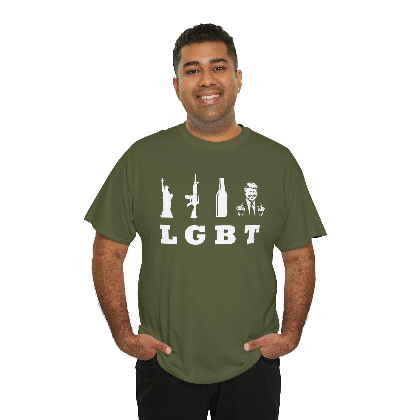 LGBT (Liberty Guns Beer Trump) Tee