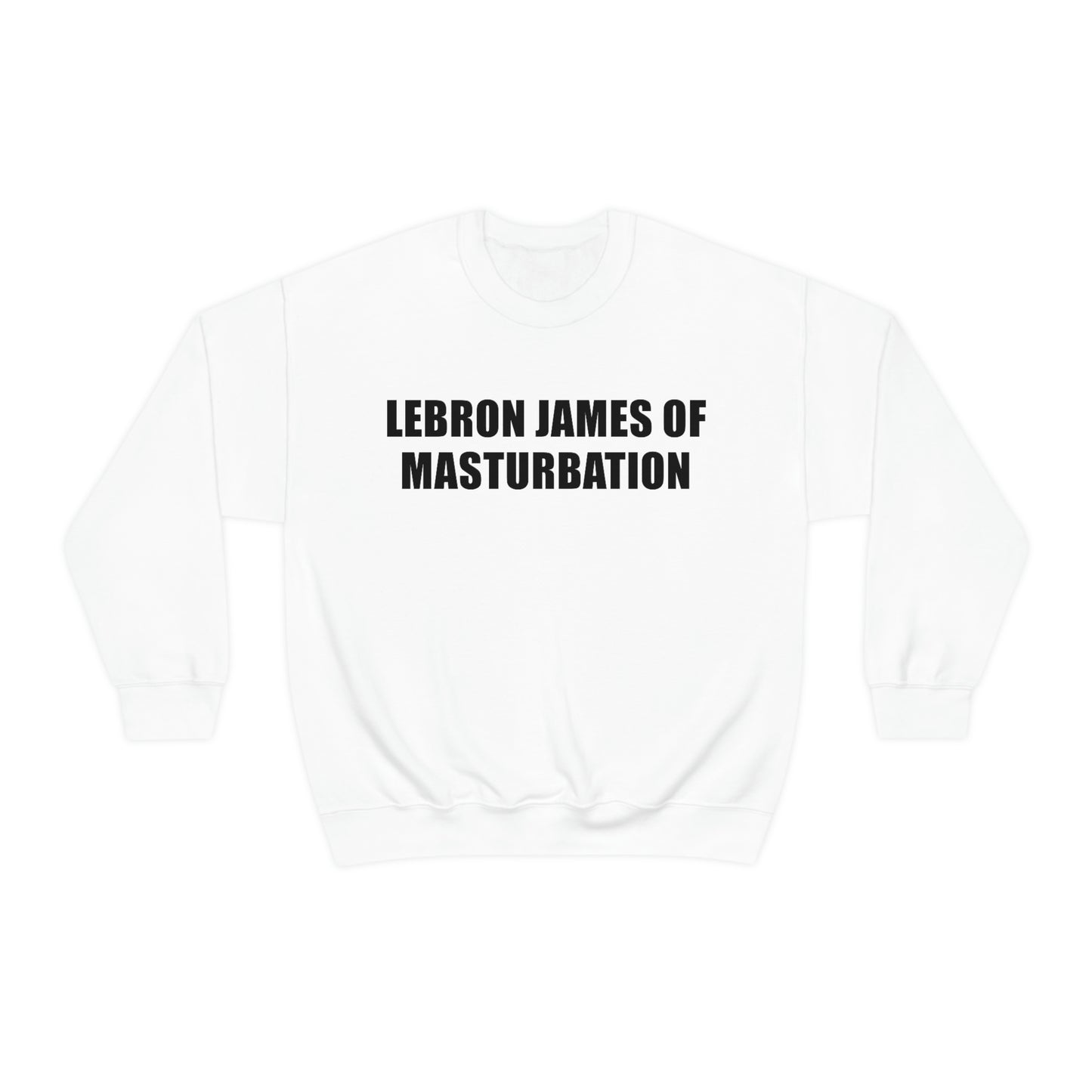 Lebron James of Masturbation Crewneck