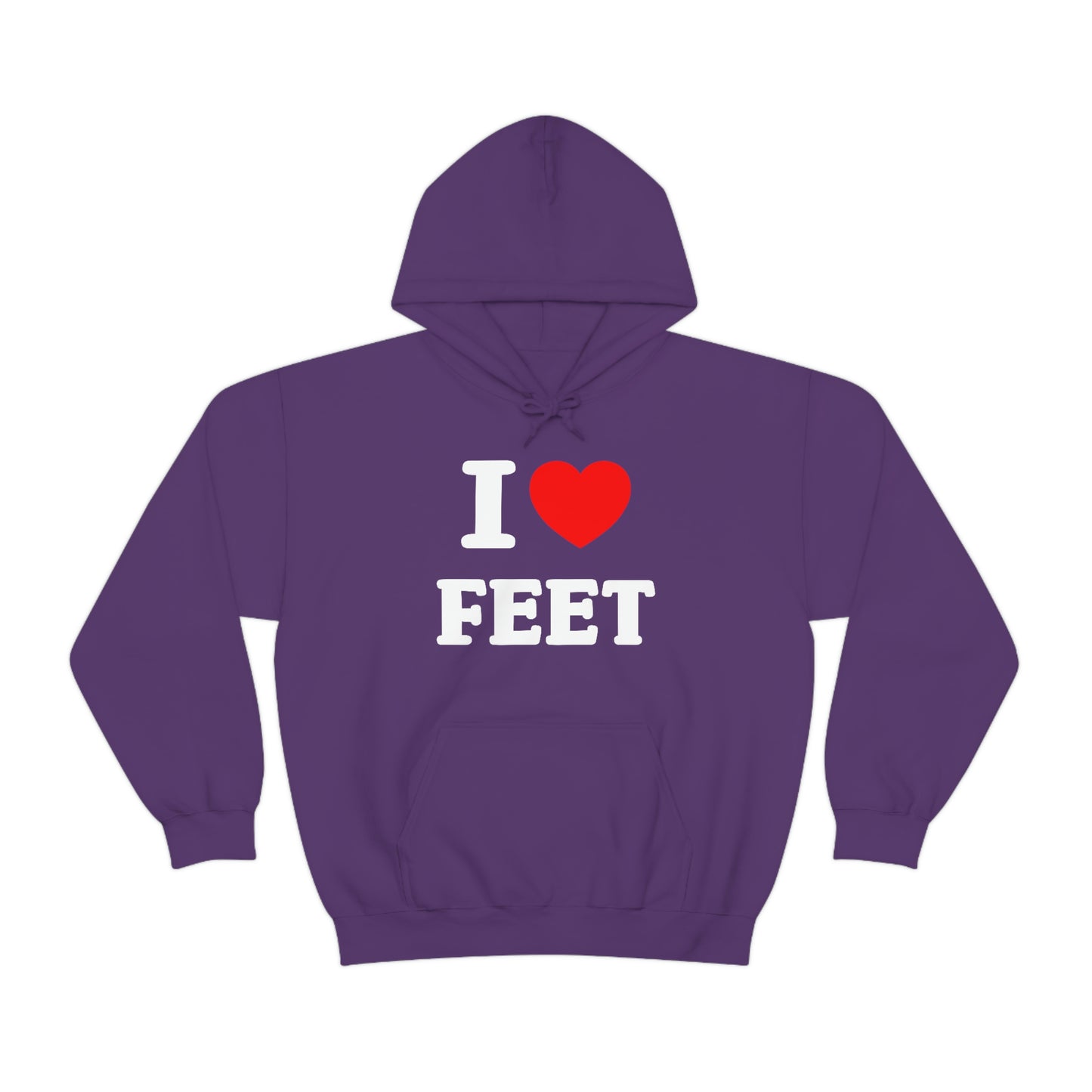 I Love Feet Hoodie