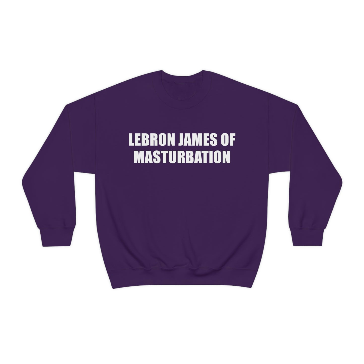 Lebron James of Masturbation Crewneck