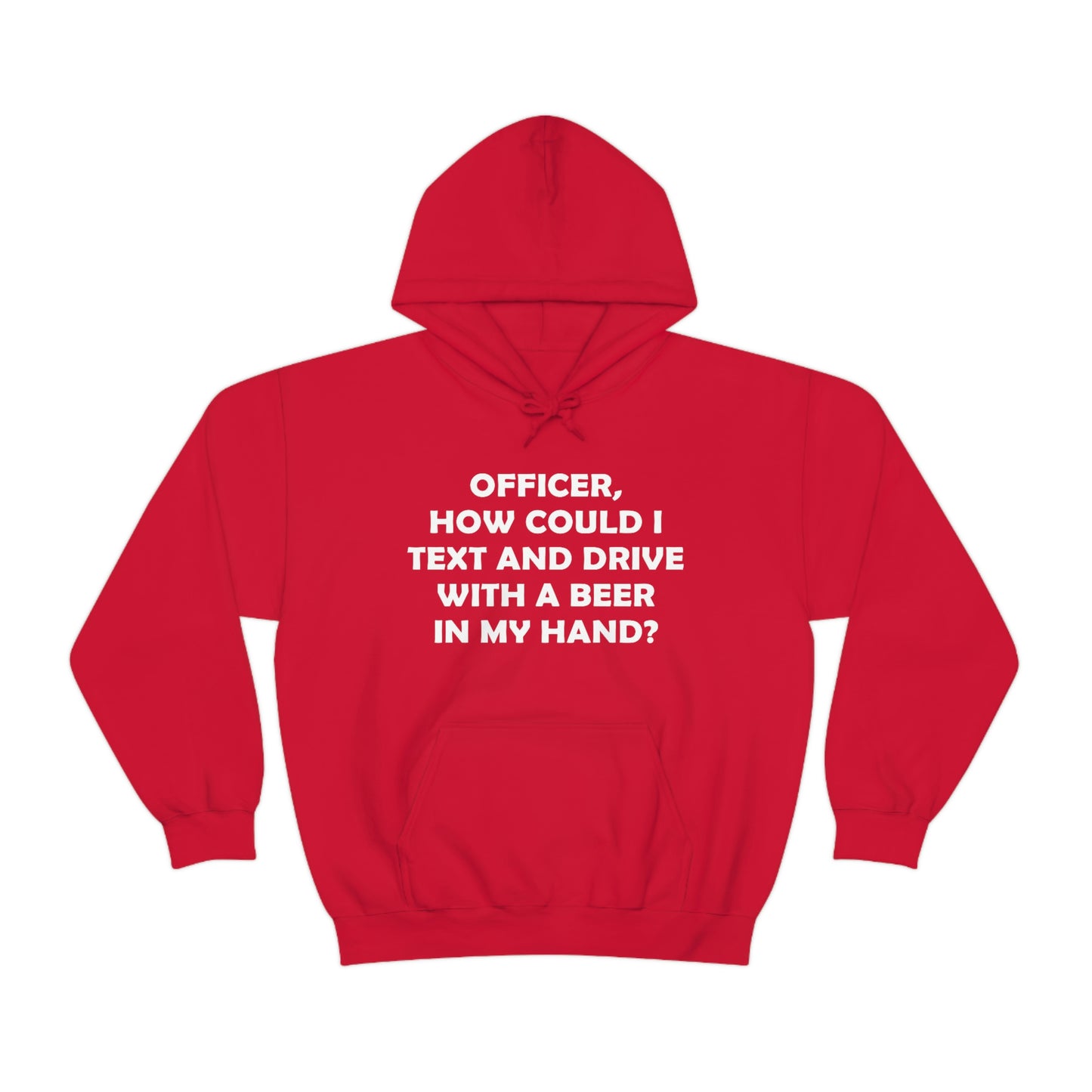 Text and Drive Hoodie