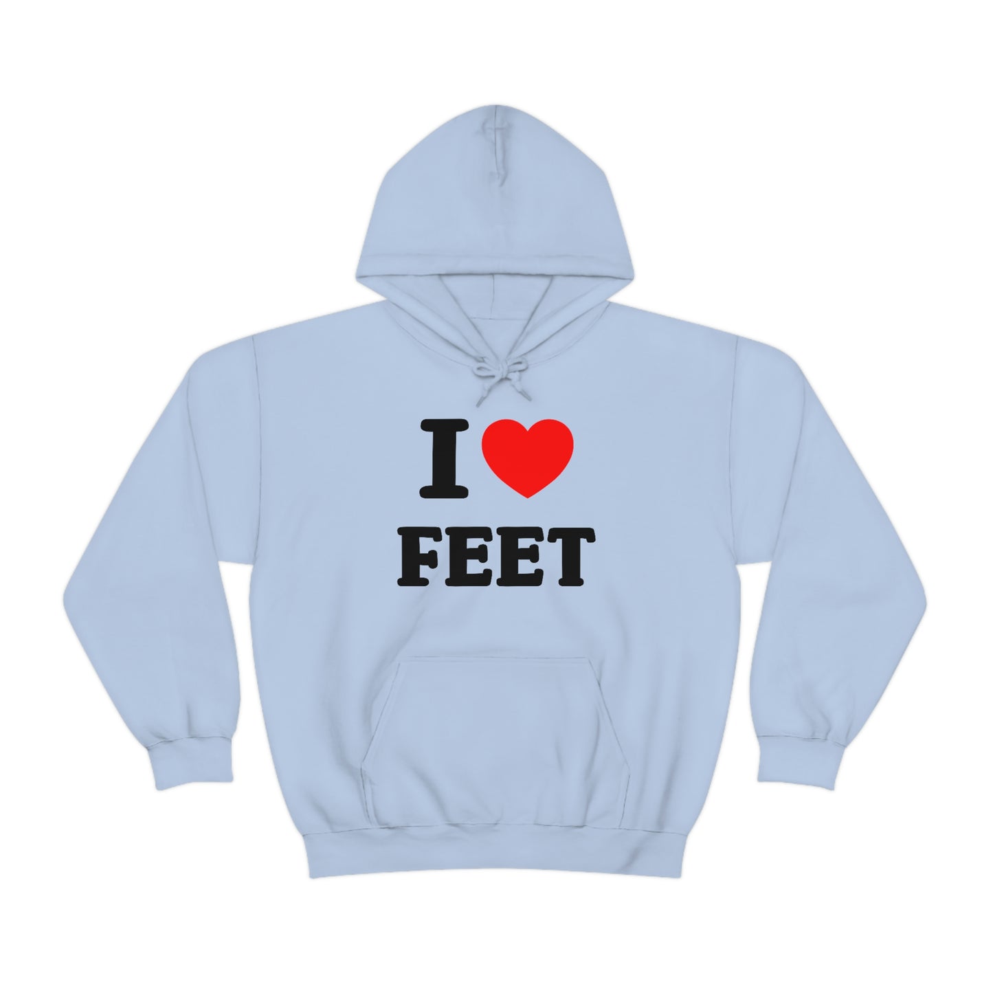 I Love Feet Hoodie