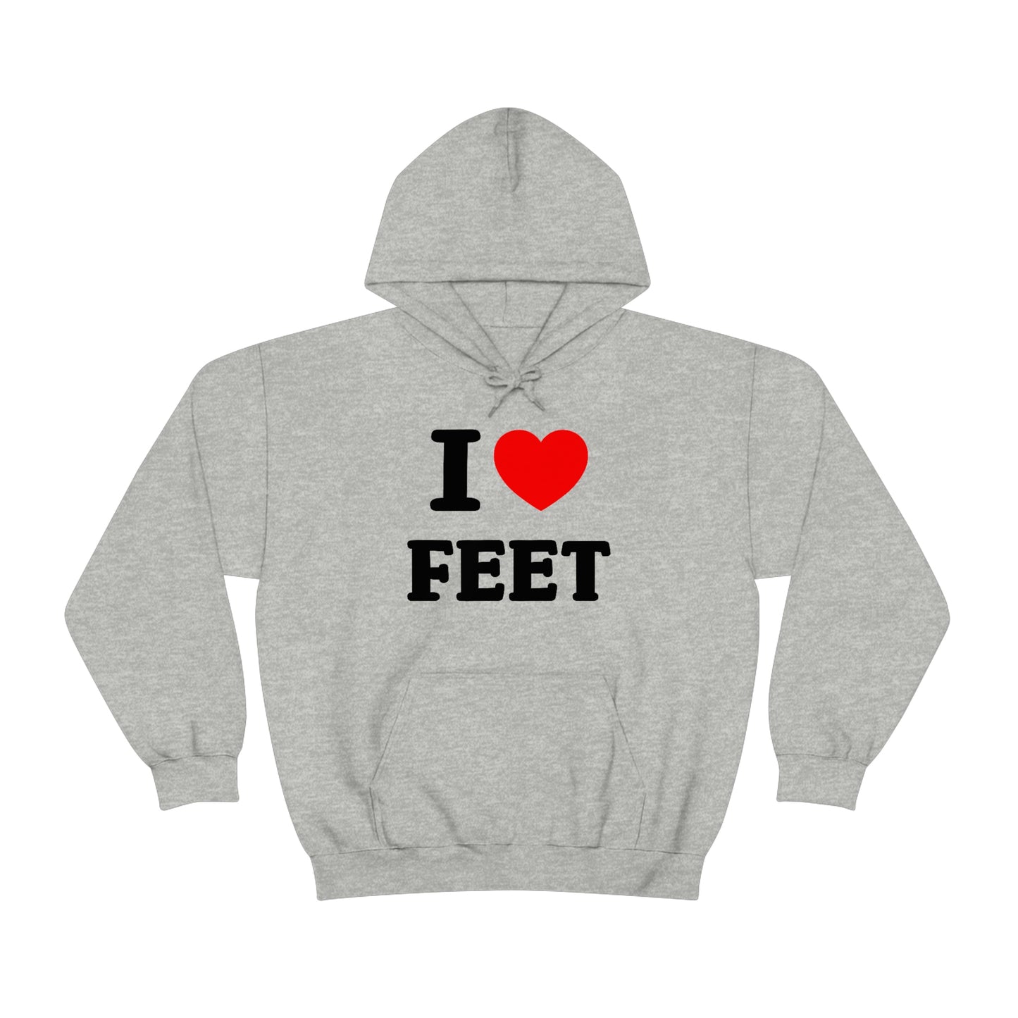 I Love Feet Hoodie